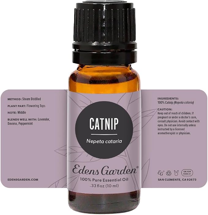 Edens Garden Catnip Essential Oil, 100% Pure Therapeutic Grade 10 ml - Image 9