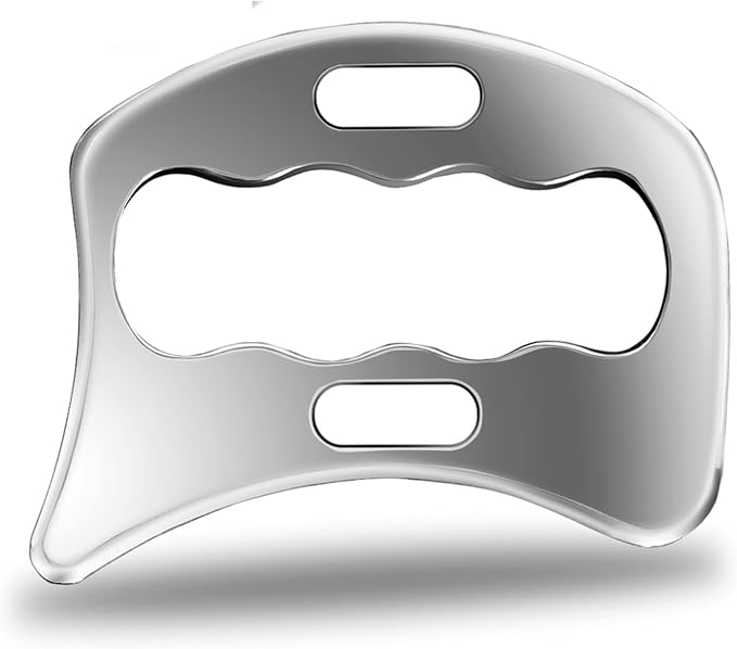 BYYDDIY Stainless Steel Gua Sha Derma Edge Massage Tools-Scraping Massage Tools by BYYDDIYMuscleScraperTools