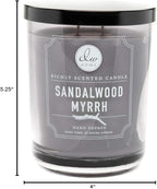 DW Home Sandalwood Myrrh Scented Candle - Image 5