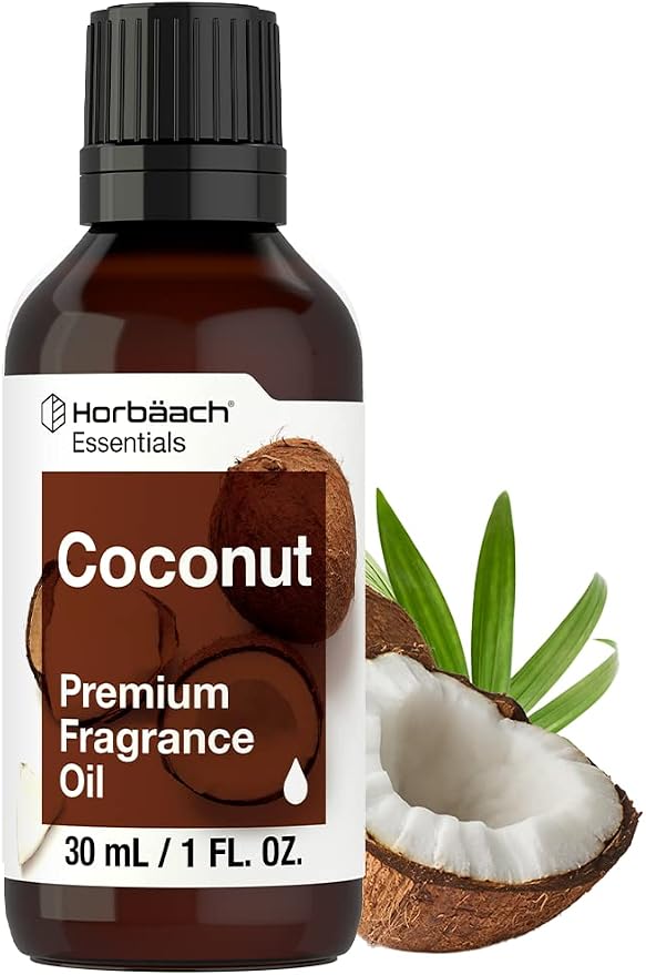 Horbäach Coconut Fragrance Oil | 1 fl oz | Premium Grade | by HORBAACH