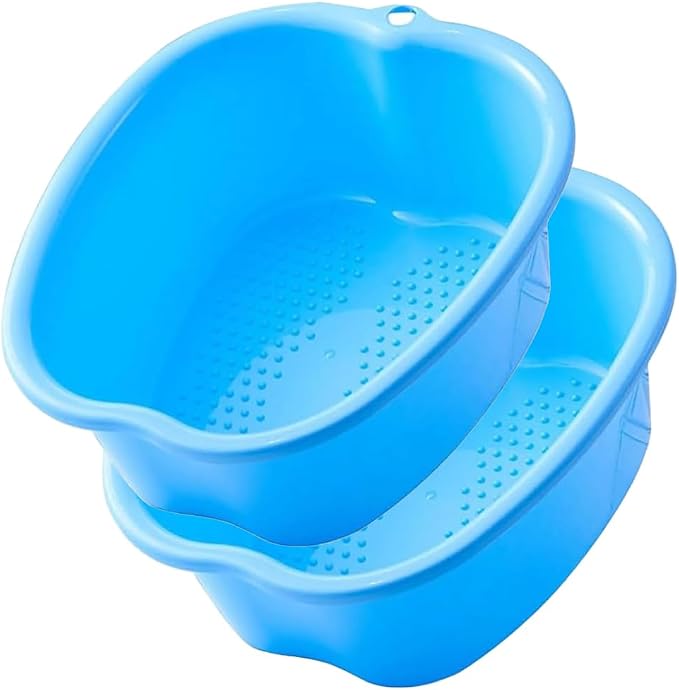 Foot Soaking Tub Sturdy Soaking Feet Bucket Large Size Foot Basin Thickened by Chpbolly