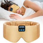 Sleep Mask Bluetooth 5.4 Headphones Soft Wireless Headband Eye Mask Blackout by SYPVRY