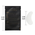 myaokue-up 100 Pairs Eye Gel Pads, Lint Free Under Eye Patches - Image 3