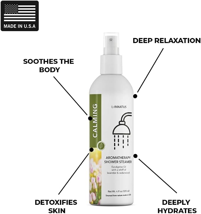 Soothing Eucalyptus Shower Spray – 4oz Aromatherapy Shower Steamer Mist - Image 3