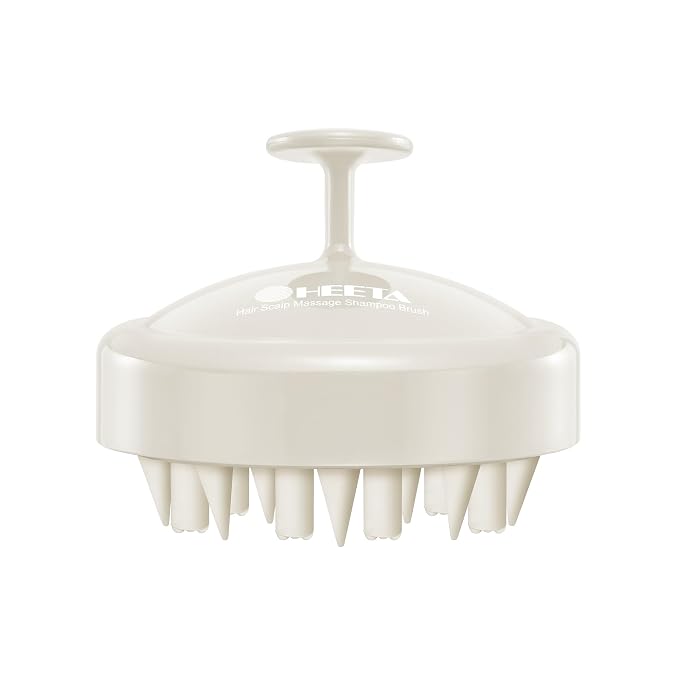 HEETA Hair Scalp Massager Brush, Updated Hair Shampoo Brush, Wet & Dry Scalp - Image 8