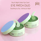 Pixi Day & Night Eye Patch Duo |Depuffing Hydrogel Under-Eye Patches - Image 2
