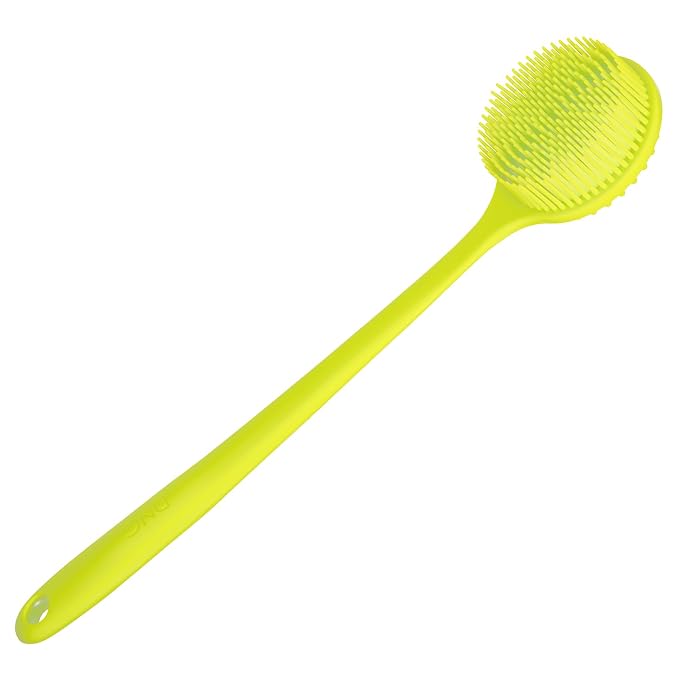 DNC Silicone Back Scrubber for Shower Soft Bath Body Brush - Image 8