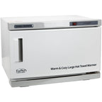 ForPro Warm & Cozy Hot Towel Warmer, Large 16L Capacity Cabinet, Stainless - Image 2
