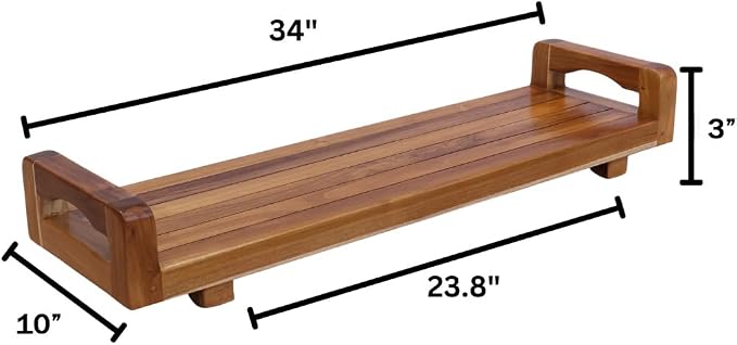 EcoDecors, 34 inch, with LiftAid Handles, Bath Tray - Image 6