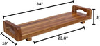 EcoDecors, 34 inch, with LiftAid Handles, Bath Tray - Image 6