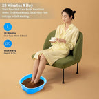 Foot Soaking Tub Large Size Foot Basin Sturdy Soaking Feet Bucket Massager Tub - Image 3