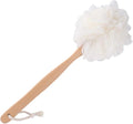 White Loofah with Handle by RASDDER