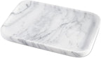 Arabescato Marble Vanity Tray by Karibiber