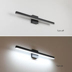 Joossnwell Modern Vanity Light Fixtures Matte Black Aluminum Bar Lighting - Image 5
