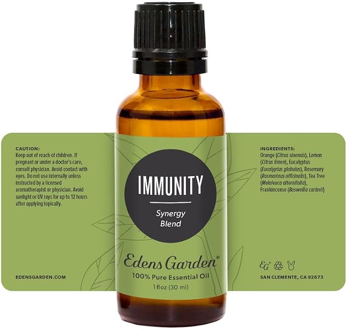Edens Garden Immunity Essential Oil Blend 100% Pure & Natural Best Recipe - Image 9