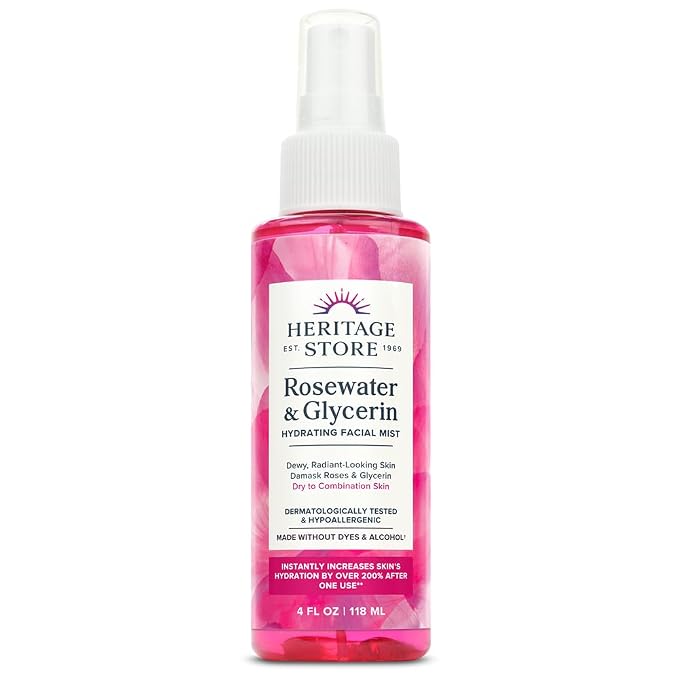 HERITAGE STORE Rosewater & Glycerin Hydrating Facial Mist by HERITAGESTORE