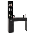 OmySalon Salon Stations for Hair Stylist, Locking Barber Station Organizer by OmySalon