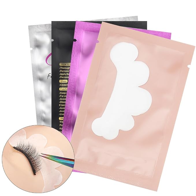 100 Pairs Eye Under Gel Pads Eyelash Extensions Patches, Lash Extension Lint - Image 6