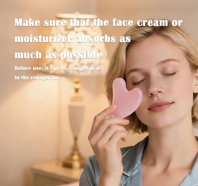 Jade Roller Gua Sha Tools – Nature Gua Sha Facial Tool Skin Tightening Face - Image 3