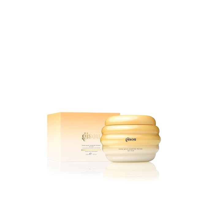 Gisou Honey Gloss Ceramide Therapy Hair Mask – Deep Repair & Hydration - Image 2