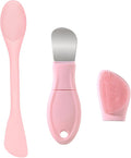Silicone Face Scrubber Blackhead Remover Tool, Mask Applicator by HieerBus