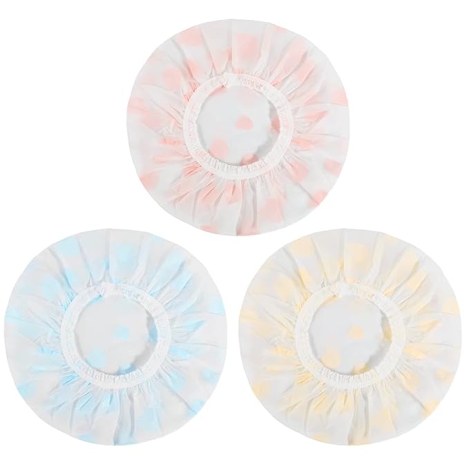 Waterproof Shower Caps by Pengxiaomei