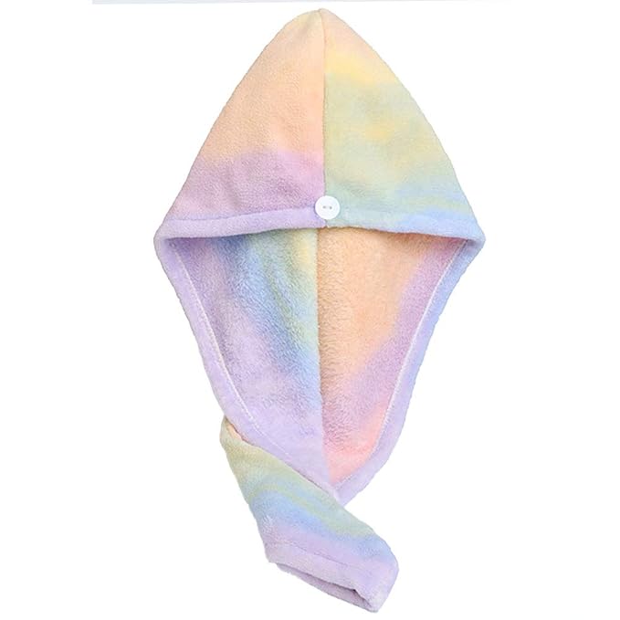 Microfiber Hair Drying Wrap Towel by TYONMUJO