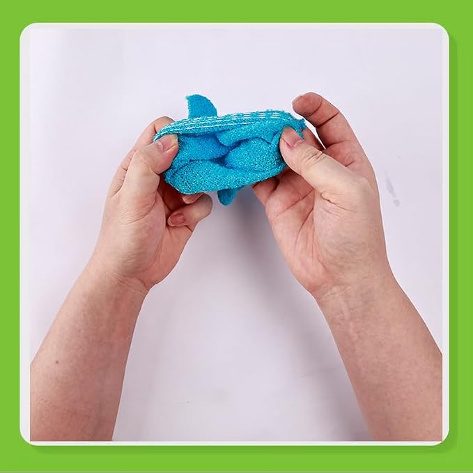 24 Pcs Exfoliating Bath Gloves Shower Gloves, 12 Colors Double Sided - Image 4