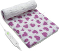 ZXU Heating Pad for Back Pain Relief, Ultra Soft Sherpa Heating Pad for Cramps by ZXU