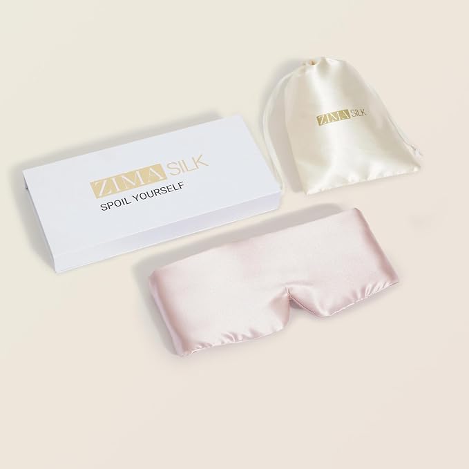ZIMASILK 100% 22 Momme Mulberry Silk Sleep Mask - Image 8