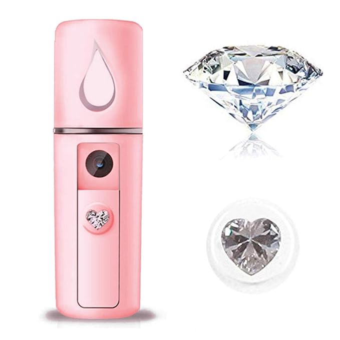 Nano Facial Steamer Mist Spray Eyelash Extensions Cleaning Pores Water SPA by ZOMFOM