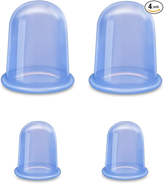 Silicone Cupping Therapy Sets, Anti Cellulite Cup Massager by SHKIBY