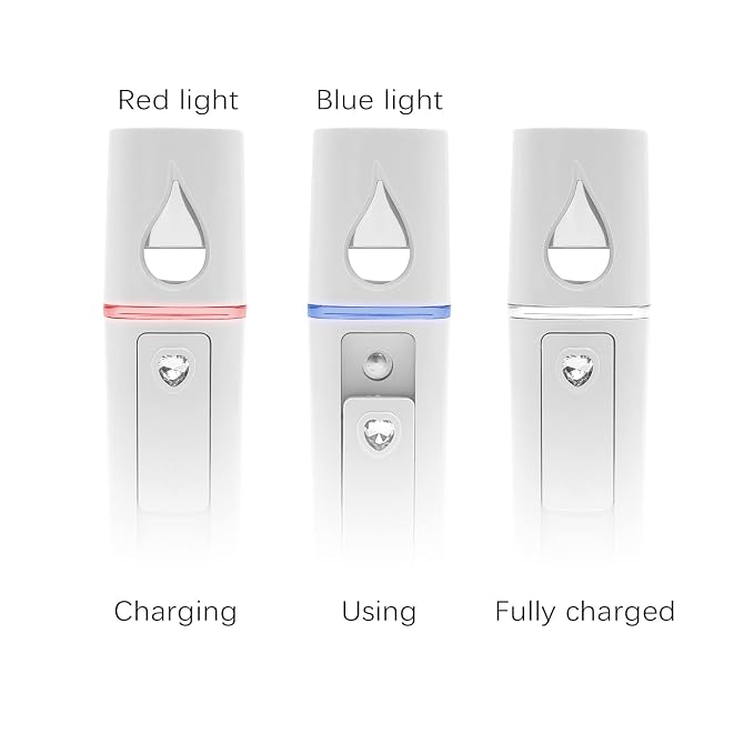 Nano Facial Mister Portable Mini Face Mist Handy Sprayer Automatic Eyelash - Image 5