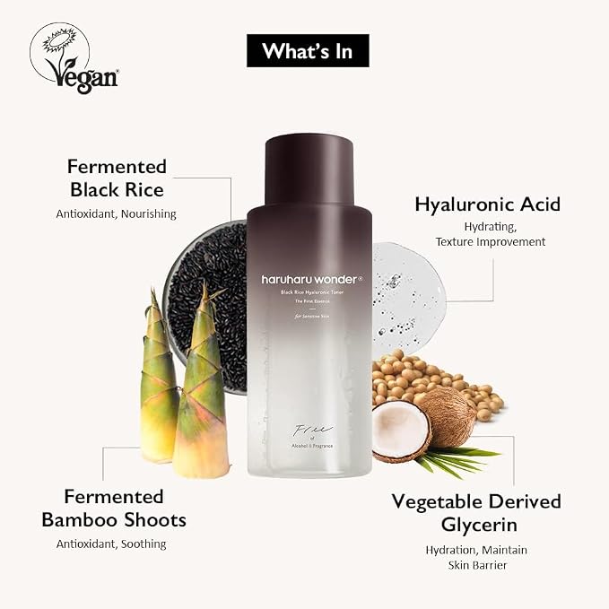 haruharu Wonder Black Rice Hyaluronic Toner - Image 4