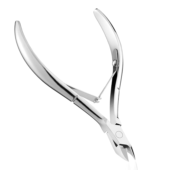 GAOY Professional Cuticle Nippers, Stainless Steel Cuticle Trimmer Nail Clippers by GAOYGelPolish