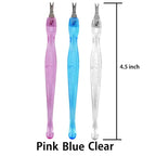 Color Practical Nail Art Tools Pedicure Cuticle Trimmer Remover Pusher Dead - Image 3