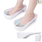 Yokilly Toe Nail Soaking Bowl, Shoe Design Foot Bath Soak Tub Bowl, Acetone by Yokilly