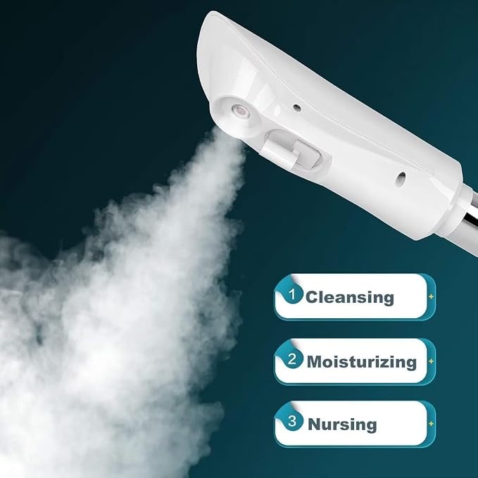 Professional Facial Steamer, Hot Mist, Ozone Humidifier, Can Use at Home and - Image 4