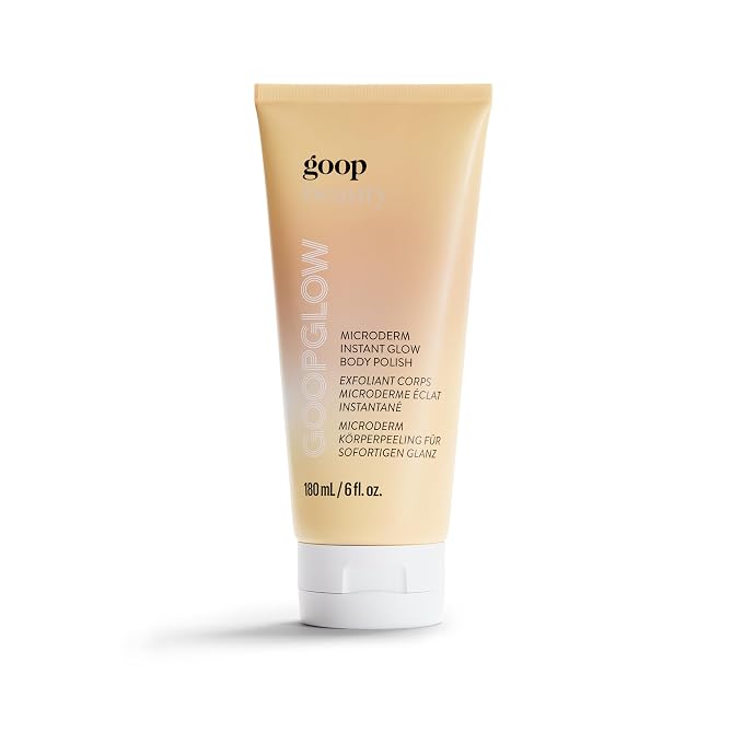 goop Beauty Microderm Body Polish | Exfoliating Scrub & Foaming Cleanser by goop