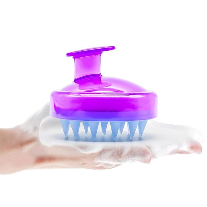 INVODA Scalp Massager Shampoo Brush Soft Silicone Bristles - Image 6