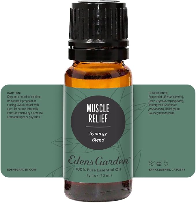 Edens Garden Muscle Relief Essential Oil Blend- 100% Pure Premium Grade - Image 9