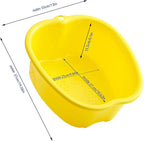 AXLOFO® Foot Soaking Bath Basin, Large Plastic Foot Soaking Tub, Feet Massage - Image 2