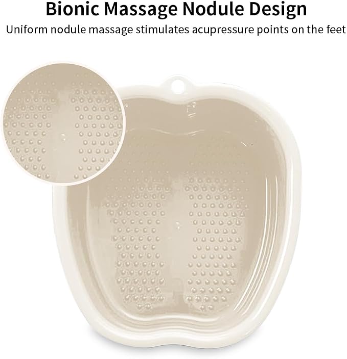Foot Soaking Tub Sturdy Soaking Feet Bucket Large Size Foot Basin Thickened - Image 4