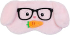 PERFECTSIGHT Sleep Eye Masks, Cute Plush Sleep Eye Cover Lightweight Adjustable by PERFECTSIGHT