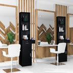 mefeir Salon Station, Barber Hair Stylist Storage Cabinet - Image 8
