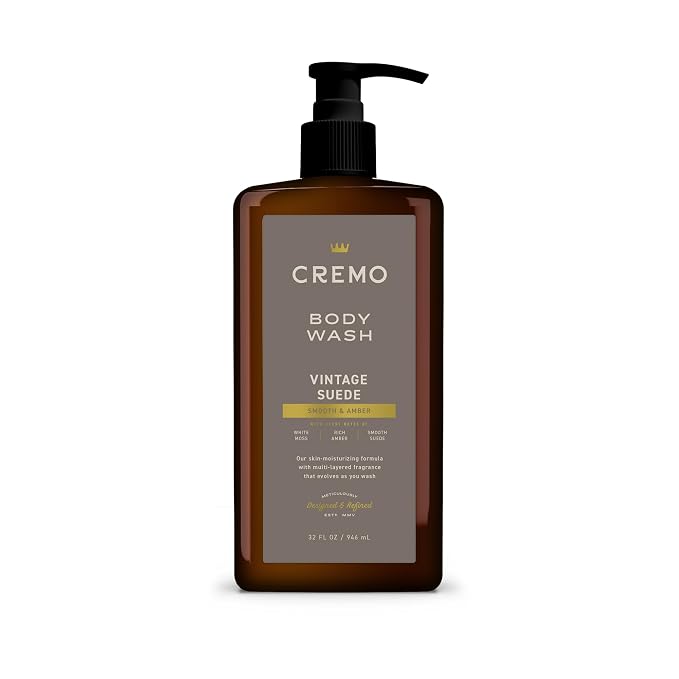Cremo Rich-Lathering Vintage Suede Body Wash by CremoCompany