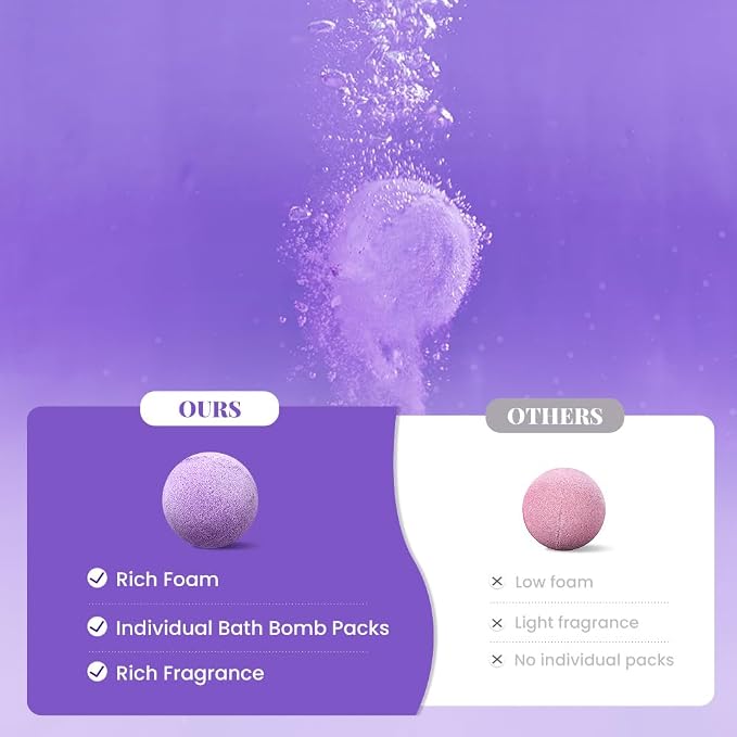 BODY & EARTH Bath Bombs Gift Set - Image 3
