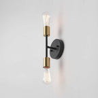 Globe Electric 52085 10" 2-Light Reversible Vanity Wall Light, Matte Black - Image 7