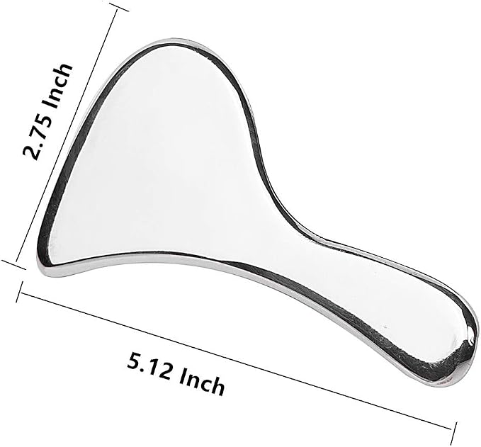 Medical Grade Stainless Steel Gua Sha Scraping Massage Tool - Image 5