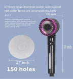 High Pressure Handheld Shower Head High Pressure Shower Heads- High Flow Even - Image 8